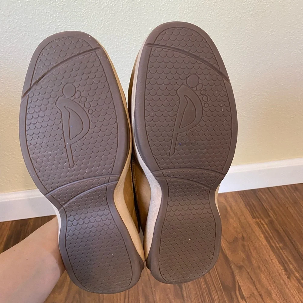 NWOT $188 Per-Lite Men’s Oliver Diabetic shoes with Velcro-tan (men’s size 12 W)